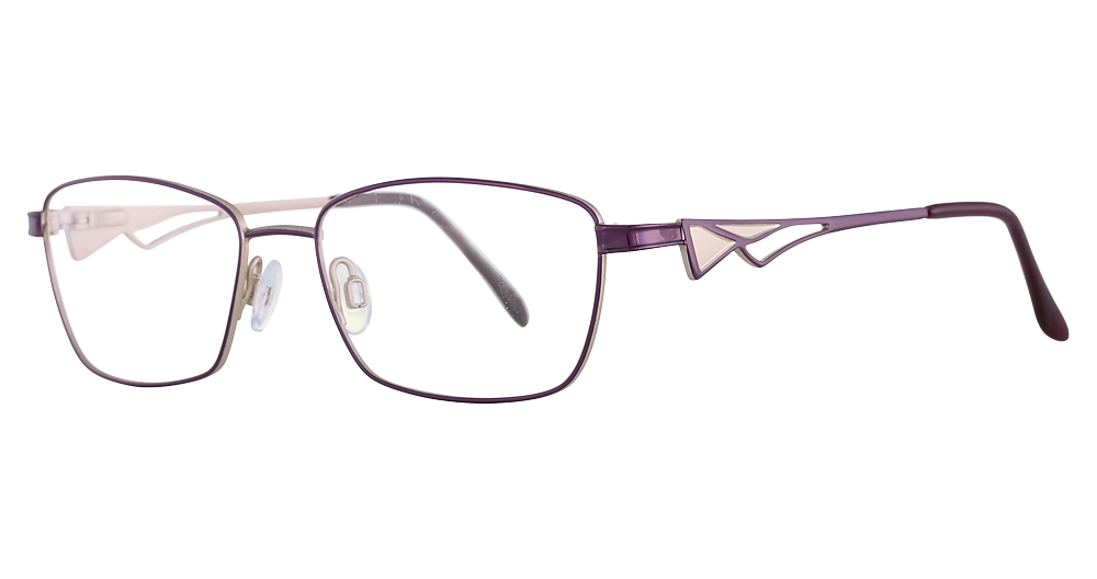Shiny Purple And Silver