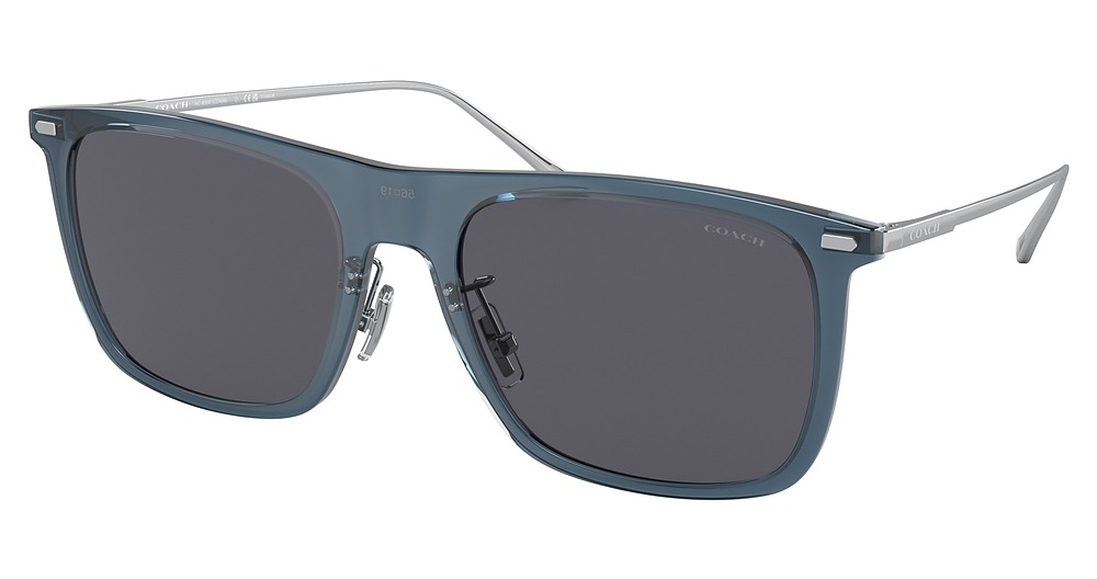 TRANSPARENT DARK BLUE / DARK BLUE SOLID