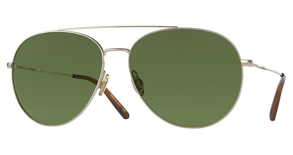 SOFT GOLD / VIBRANT BOTTLE GREEN LENSES