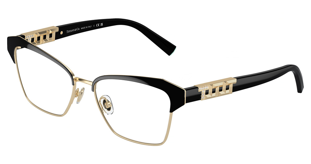 BLACK ON PALE GOLD PLATE