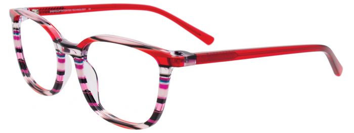Pink Marbled & Red