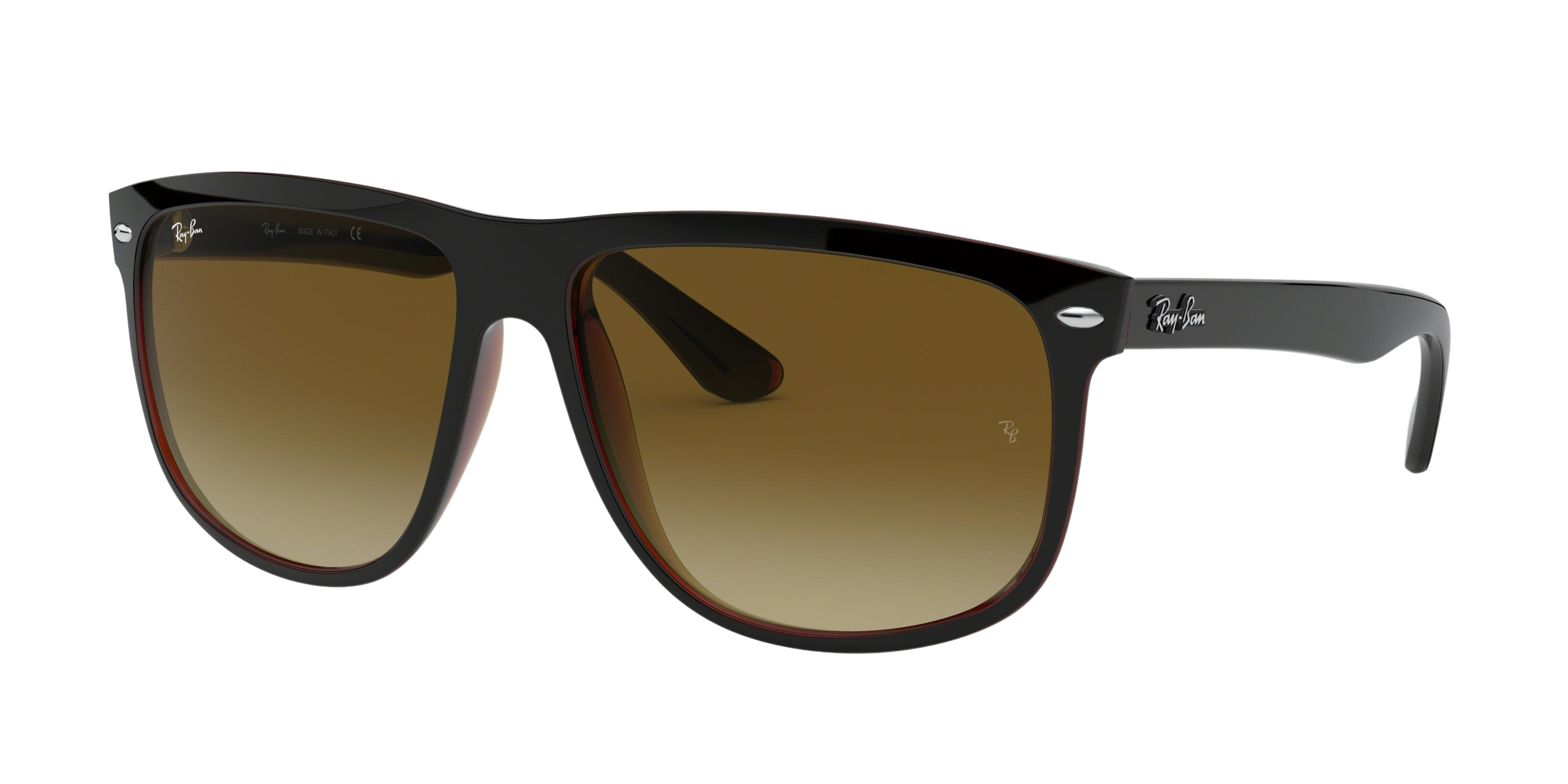 TOP BLACK ON BROWN
