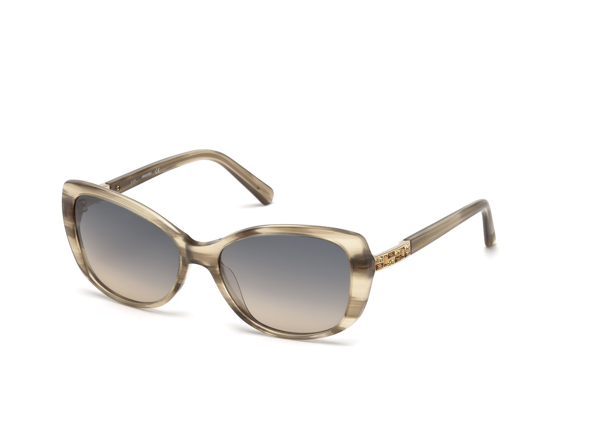 Shiny Beige / Gradient Smoke Lenses