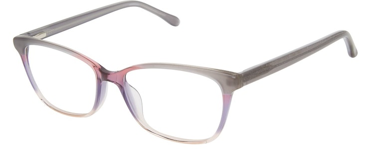 Grey pink purple fade