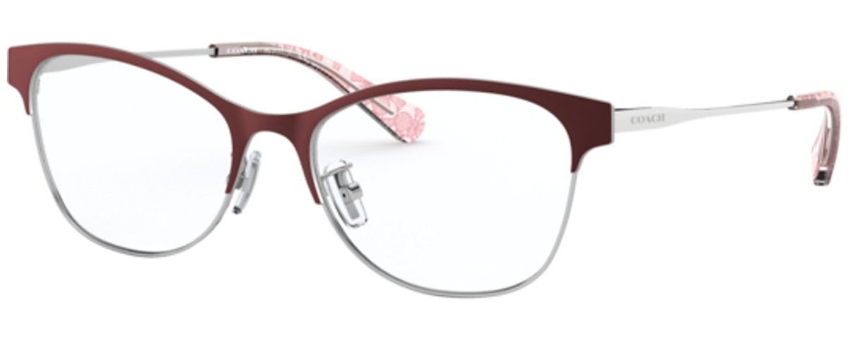 BURGUNDY / SILVER