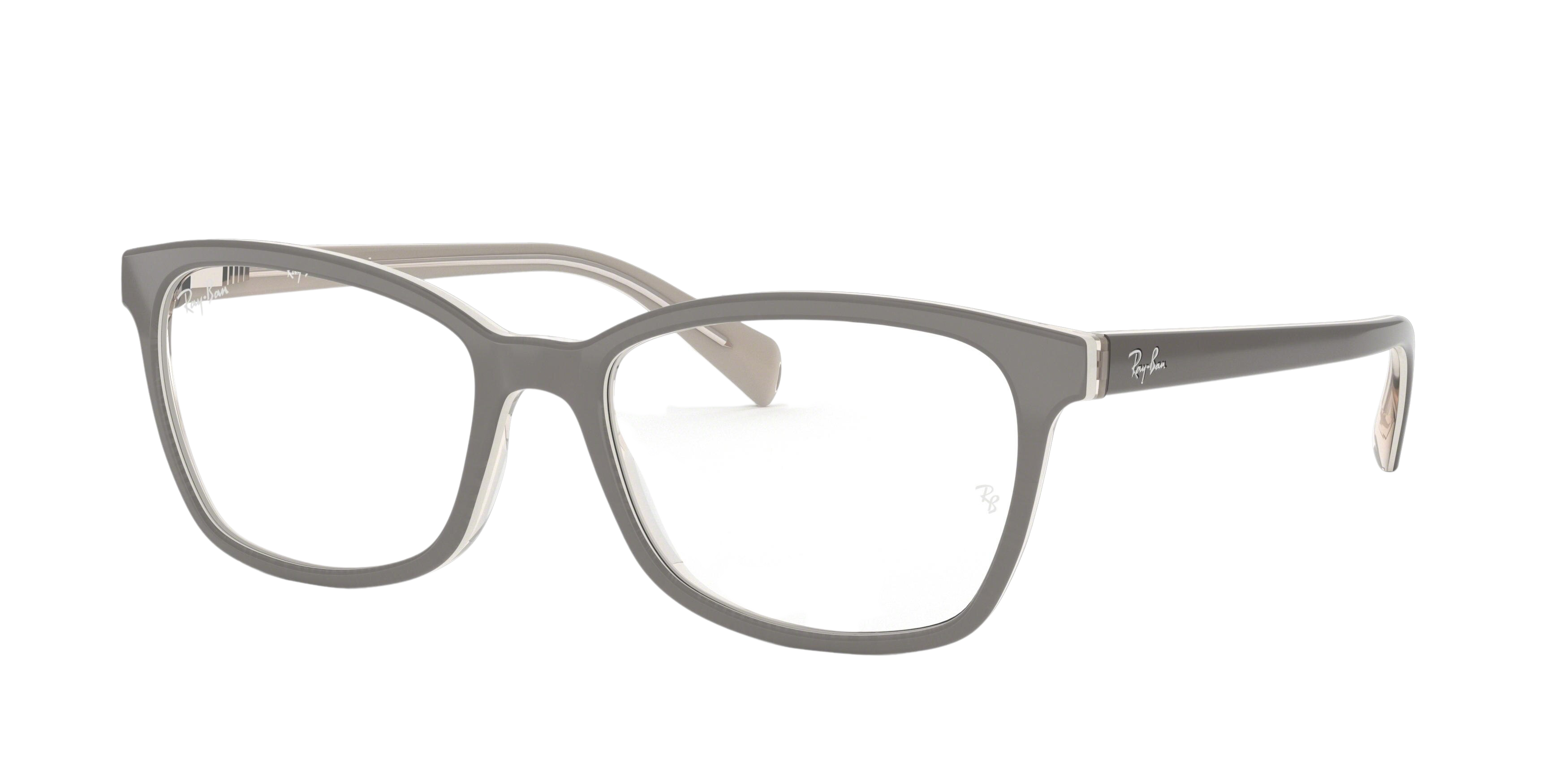 Ray-Ban RX5362 cateye eyeglasses in Top Grey/Ice/Transp Beige