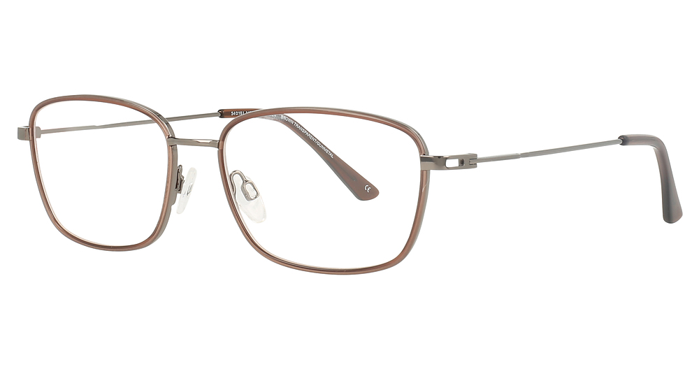 BROWN TRANSPARENT/GUNMETAL