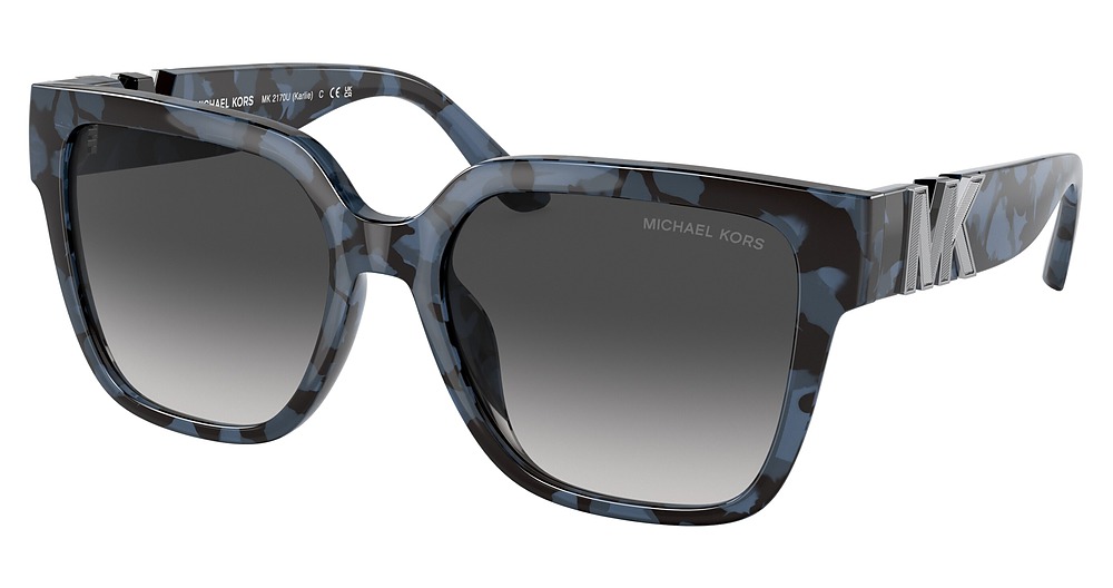 BLUE TORTOISE / DARK GREY GRADIENT