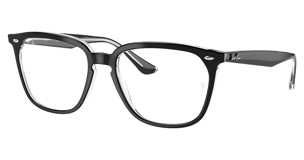 BLACK ON TRANSPARENT