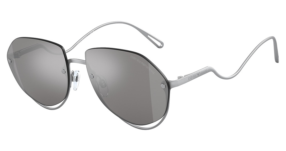 MATTE SILVER / LIGHT GREY MIRROR SILVER
