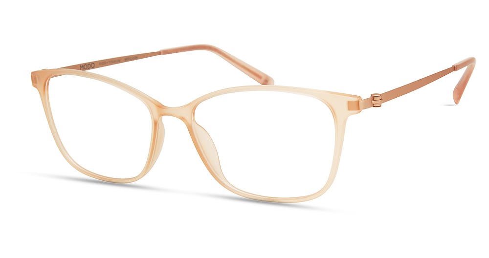 Modo 7031 round eyeglasses in Blush