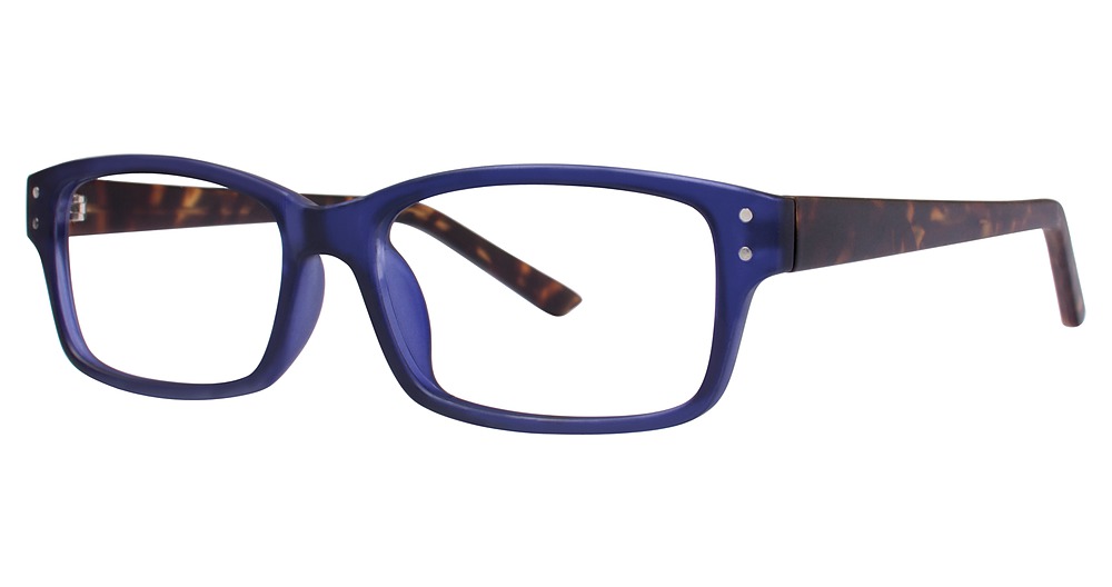 navy/tortoise matte