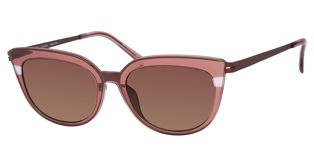 Modo 469 cateye sunglasses in Dark Rose