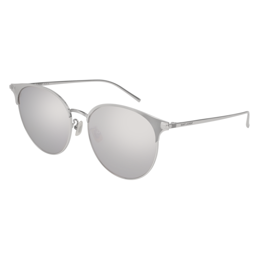 Saint Laurent SL 202/K aviator eyeglasses in Silver