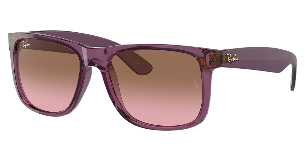 TRANSPARENT VIOLET / PINK GRADIENT BROWN