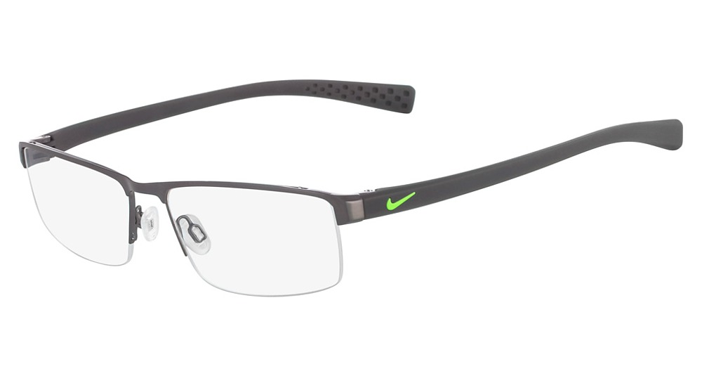 (068) BRUSHED GUNMETAL-VOLTAGE GREEN