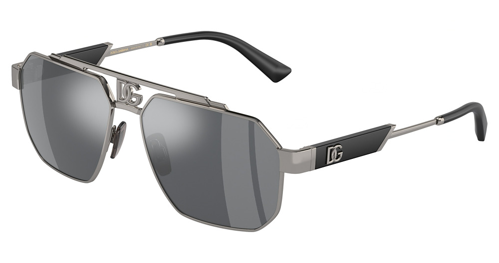 GUNMETAL / LIGHT GREY MIRROR BLACK