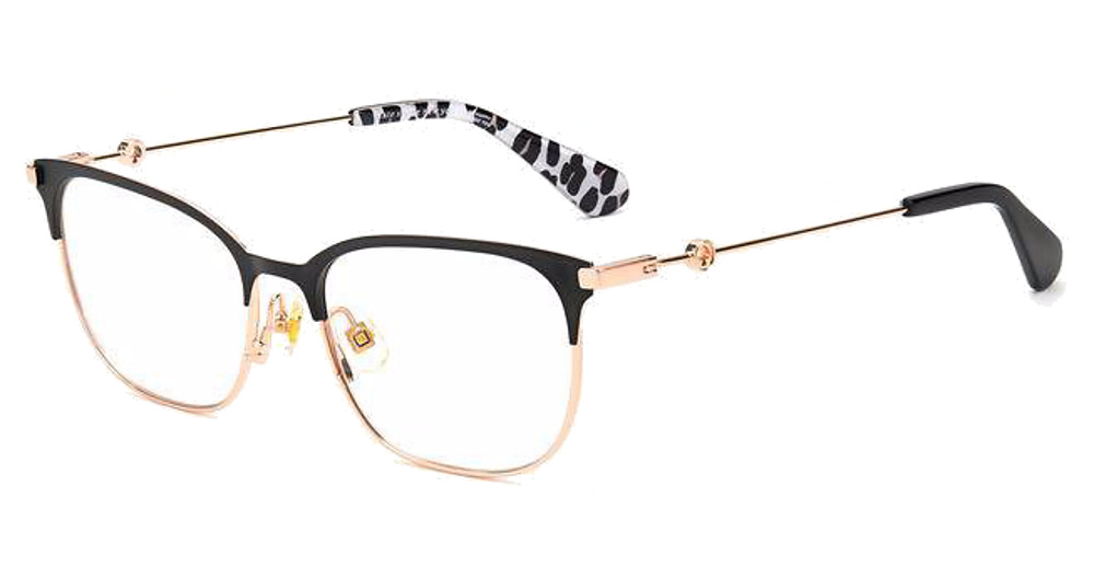 Kate Spade MARLEE rectangle eyeglasses in Black