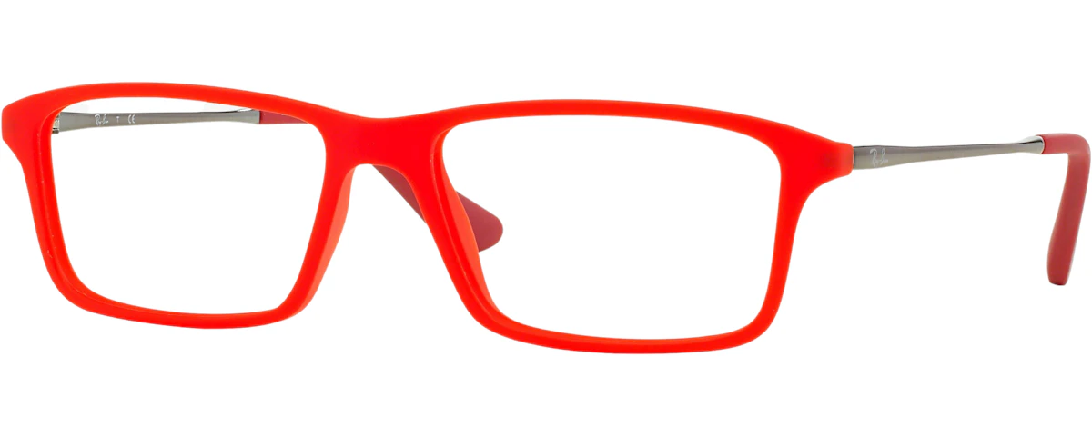 RED FLUO TRASPARENT RUBBER