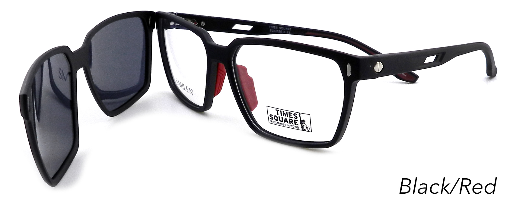 BLACK/RED
