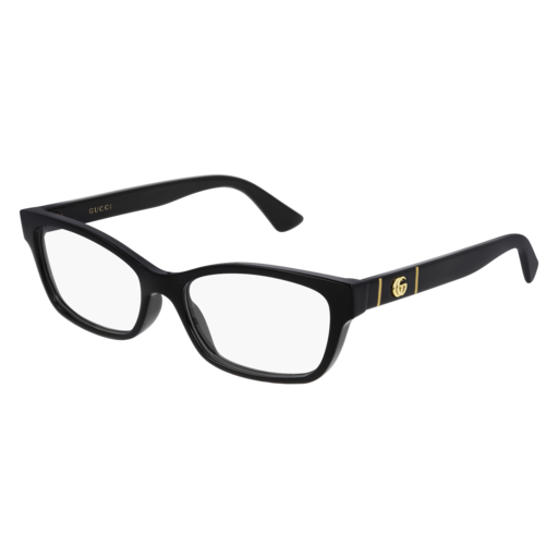 Gucci GG0635O rectangle eyeglasses in Black