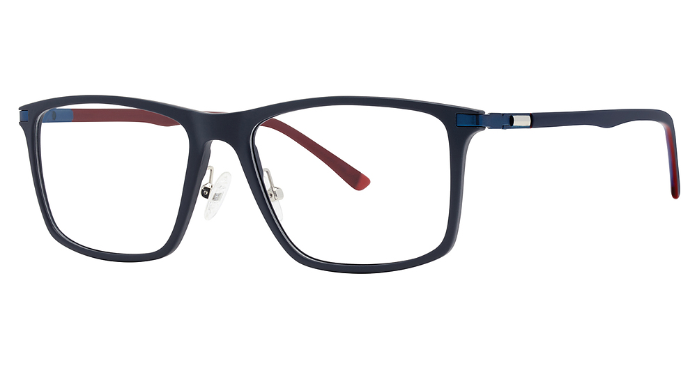 Navy Matte/Red