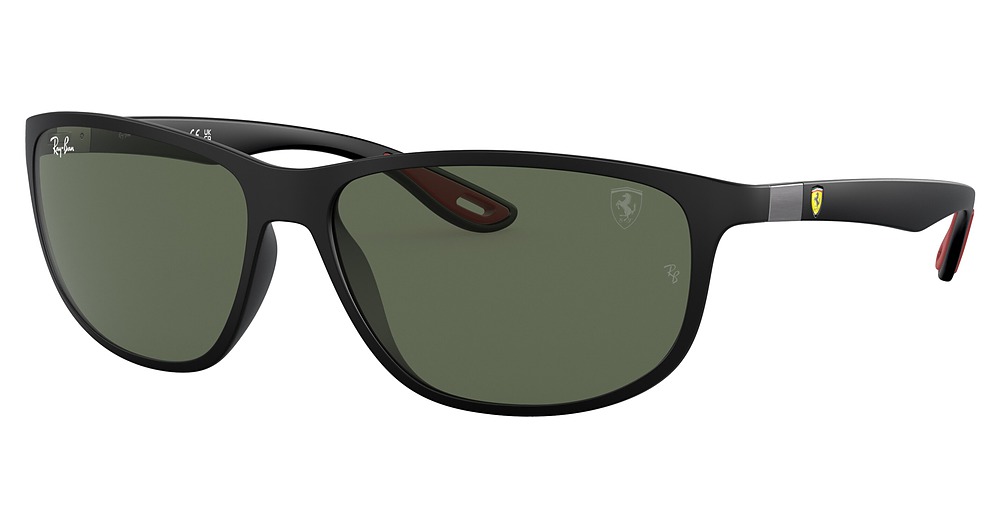 MATTE BLACK / DARK GREEN