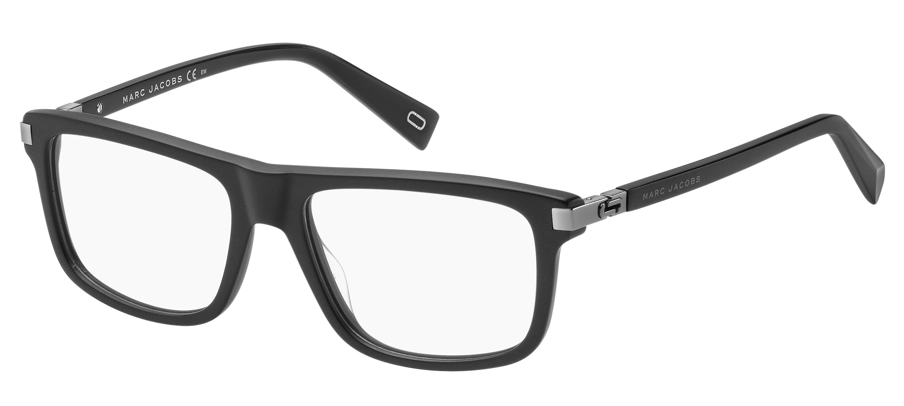 Marc Jacobs Marc 178 rectangle eyeglasses in Matte Black Dark Ruthenium