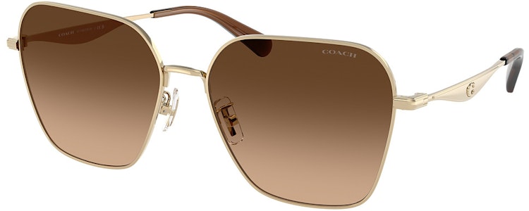 SHINY LIGHT GOLD / BROWN GRADIENT