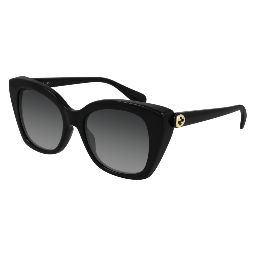 Gucci GG0921S cateye sunglasses in Black Black Grey/Grey
