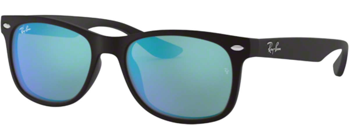 MATTE BLACK / BLUE FLASH