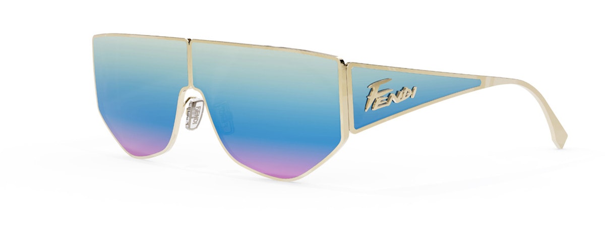 Shiny Gold, Lenses Blue