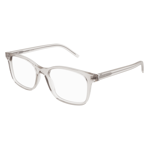 Saint Laurent SL M120 round eyeglasses in Beige