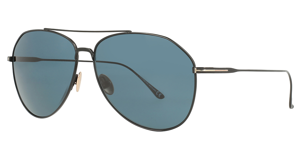 shiny black / blue