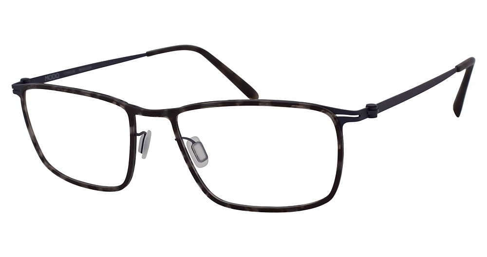 Modo 4414 rectangle eyeglasses in Grey Tortoise
