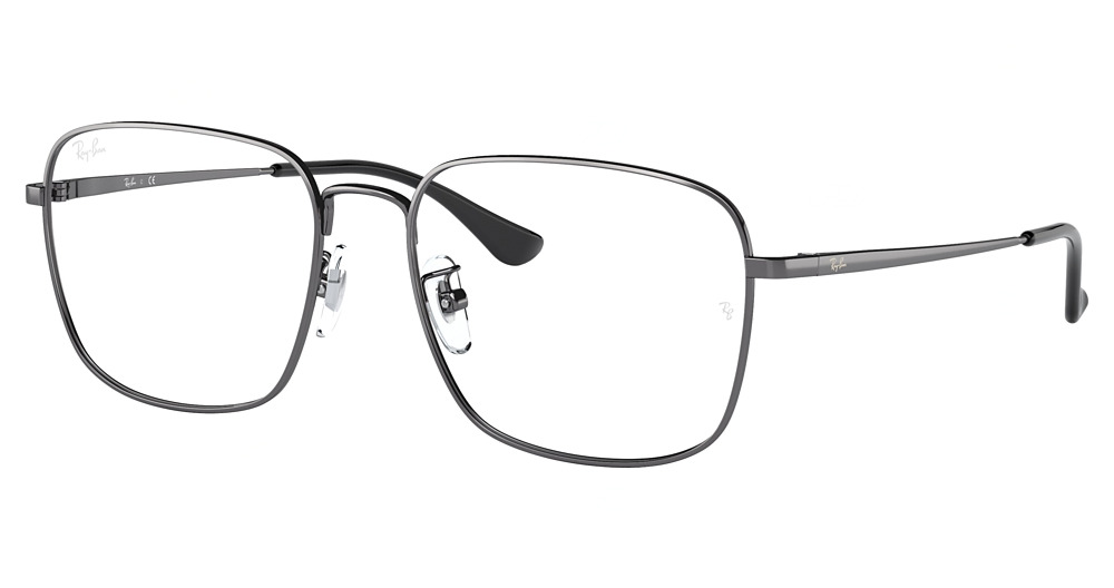 Ray-Ban RX6474D irregular eyeglasses in Gunmetal