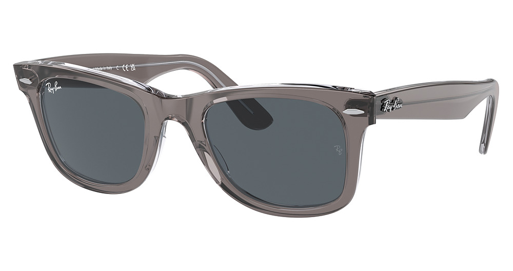 GREY ON TRANSPARENT / BLUE