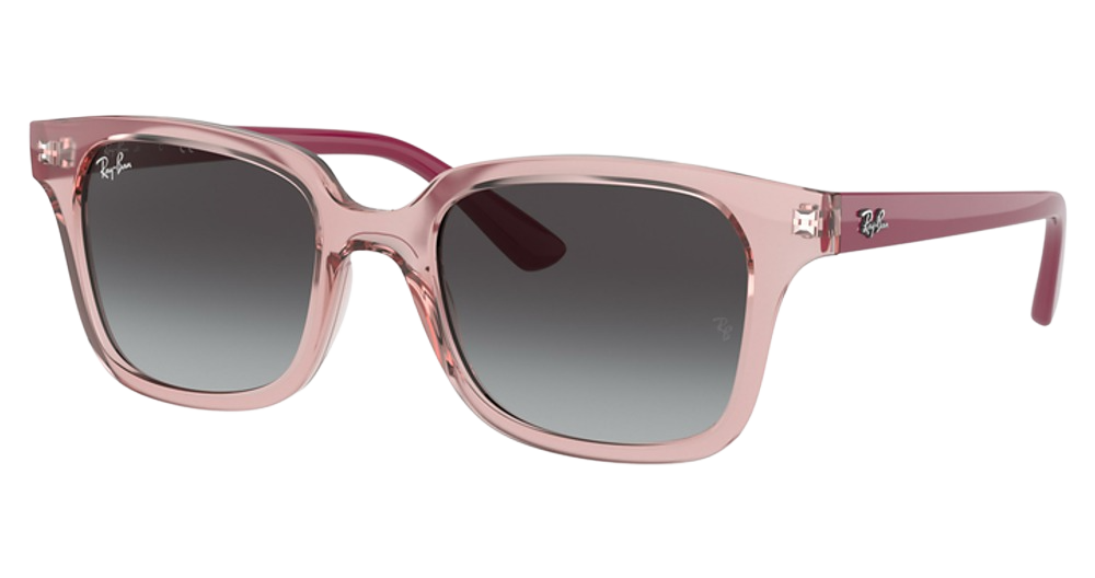 TRANSPARENT PINK / LIGHT GREY GRADIENT DARK GREY