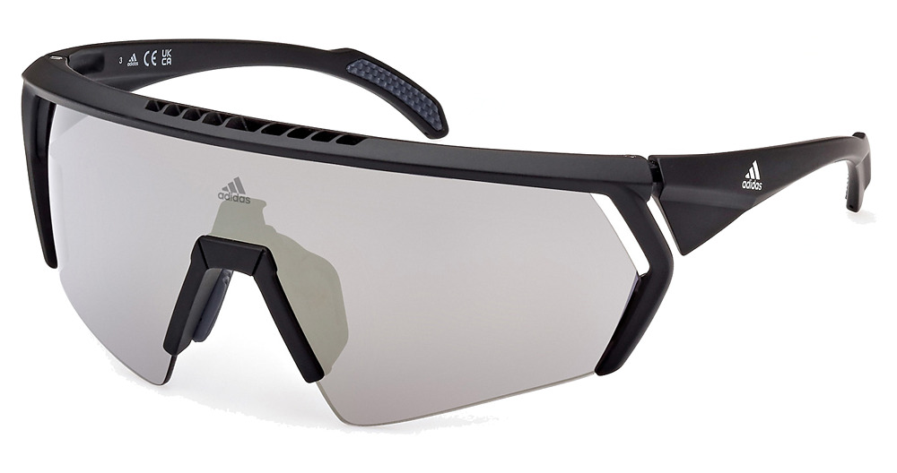 matte black / brown mirror