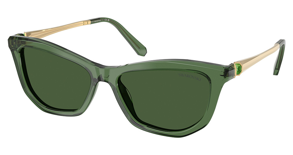 TRANSPARENT GREEN / DARK GREEN