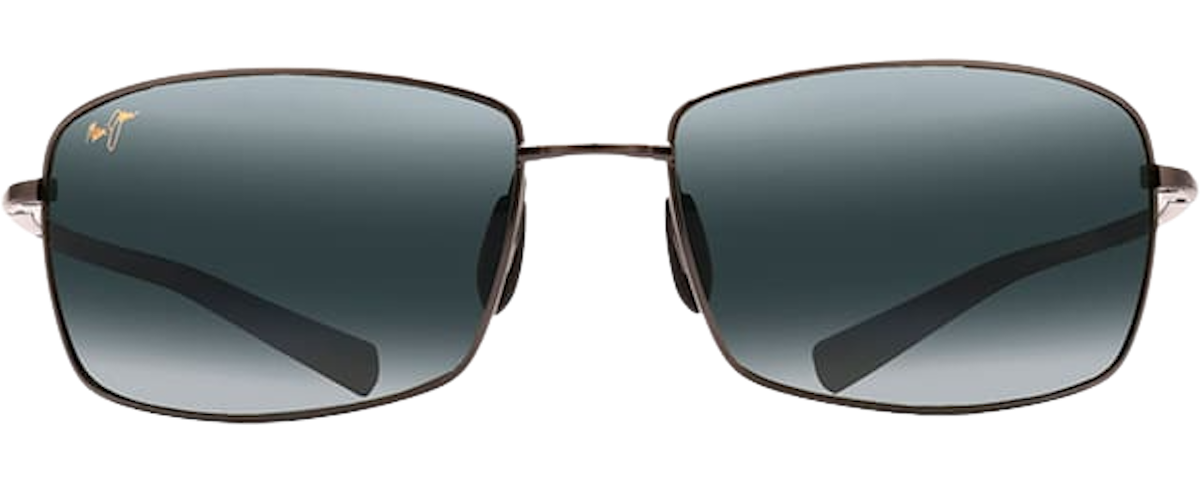 Gunmetal with Black and Grey Tips