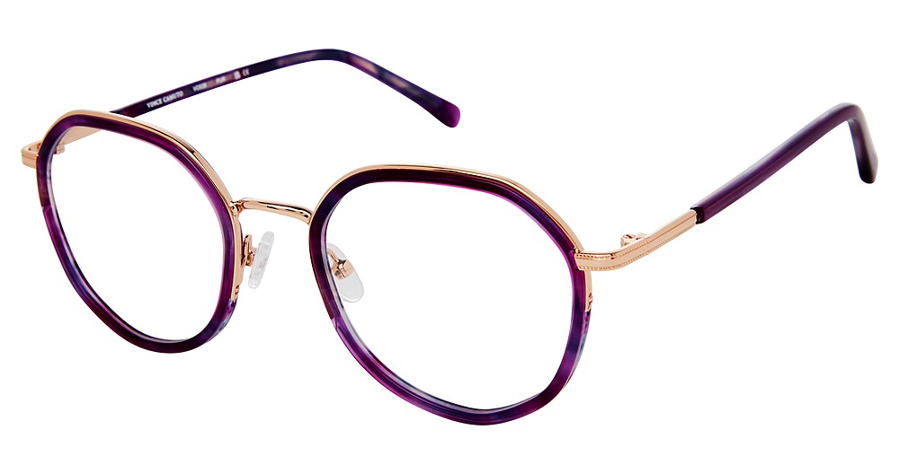 PURPLE HORN/ROSEGOLD