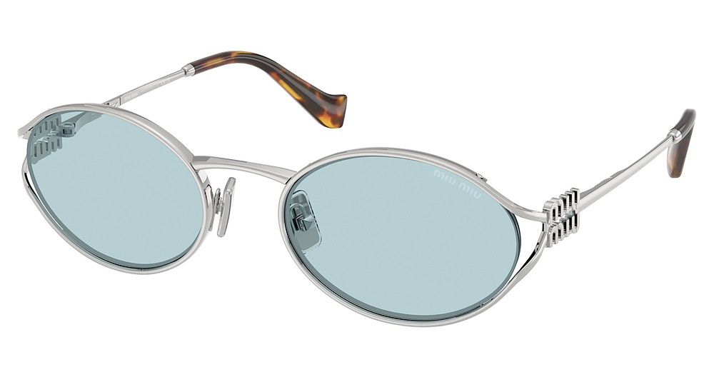SILVER / LIGHT BLUE