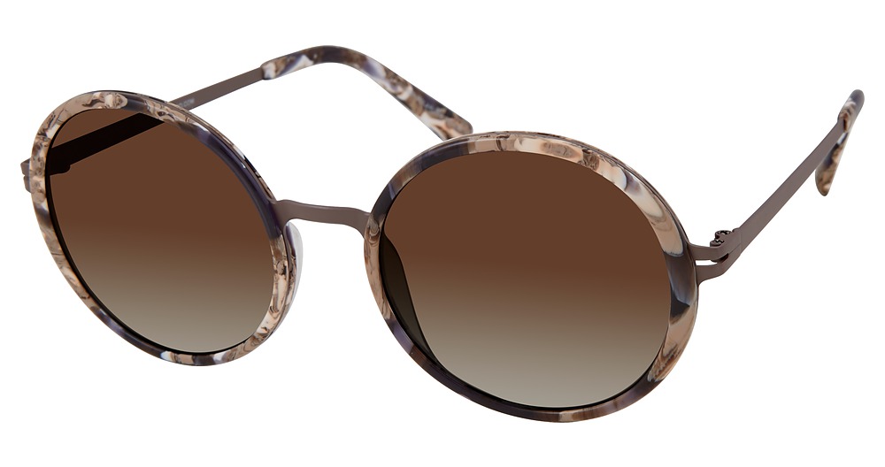 Modo 464 round sunglasses in Sand Marble