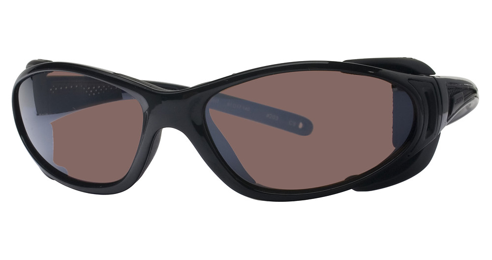 Shiny Black/Matte Black / Brown