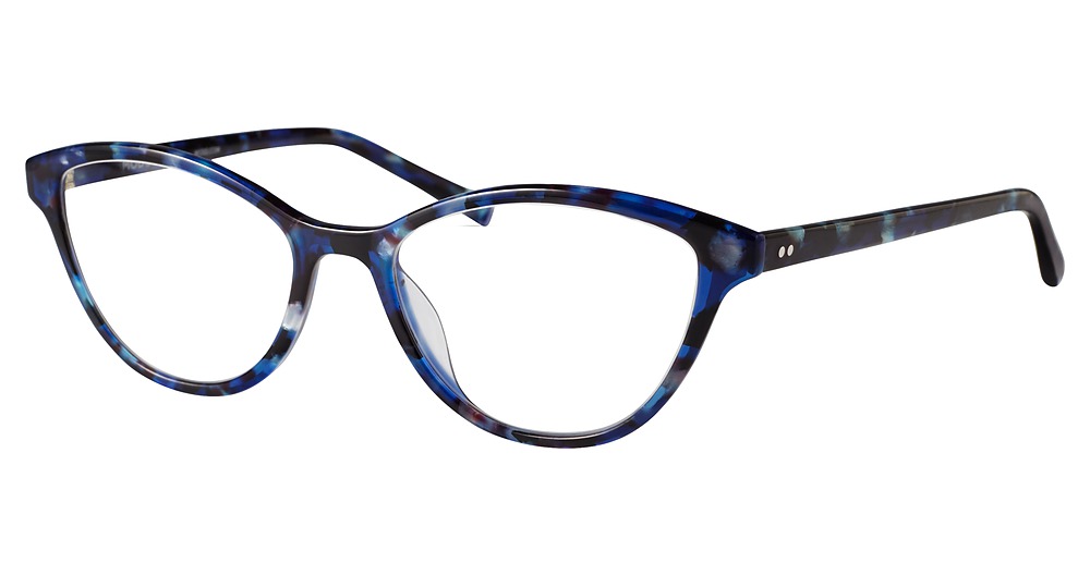 Modo 6612 cateye eyeglasses in Blue Marble