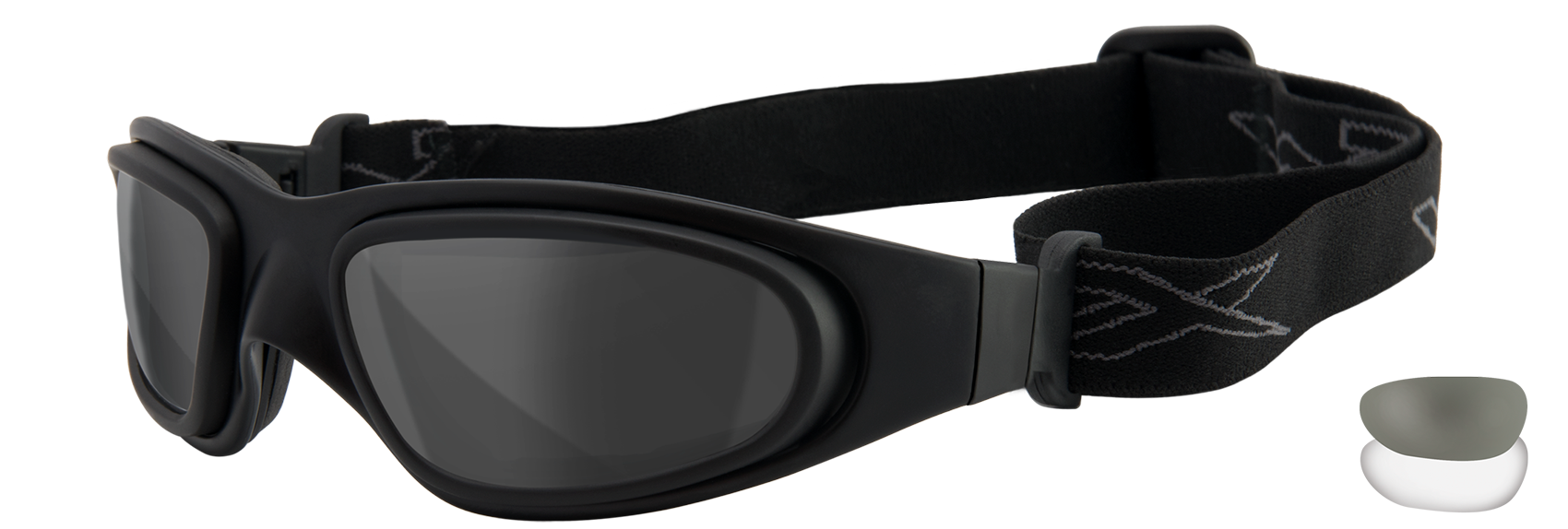 Matte Black / Smoke Grey / Clear