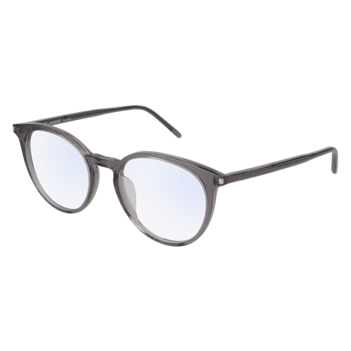 Saint Laurent SL 238/F round sunglasses in Grey