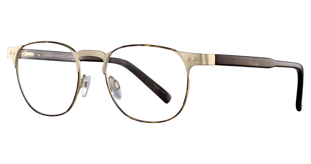 Brushed Gold & Tortoise