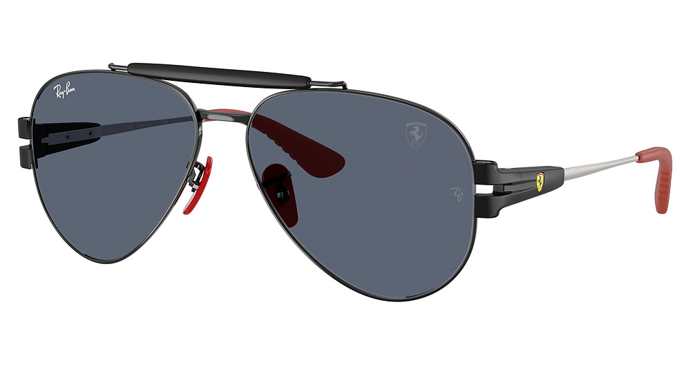 Ray-Ban RB3762M sunglasses in Black/Dark Grey